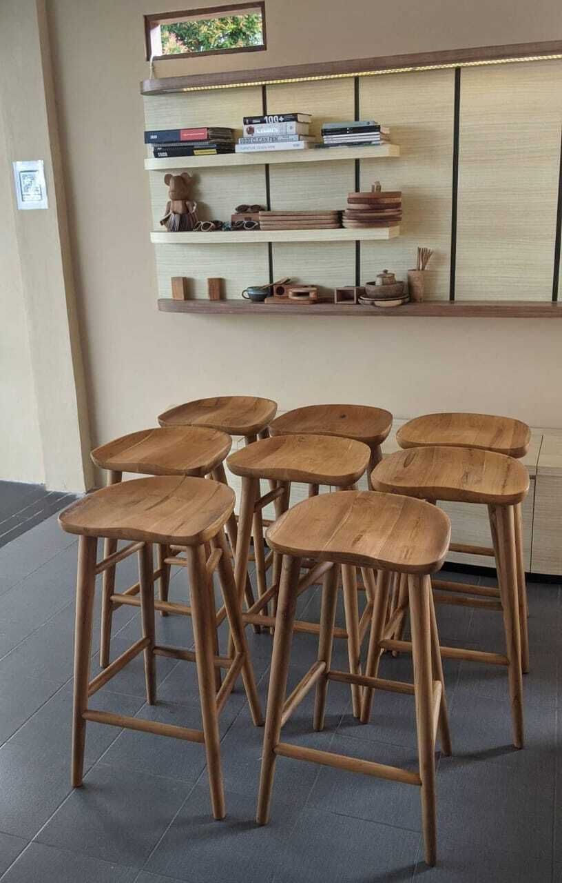 Premium Teak Wood Stools – Durable and Stylish