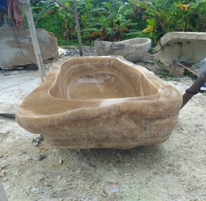 Natural Stone Bathtub - Unique Design for Luxurious Comfort