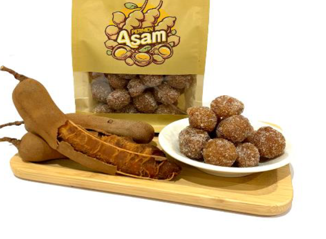 Tamarind candy, original flavour + orange flavour